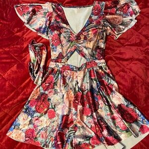 Blackmilk size s fragrance of violets Rio playsuit